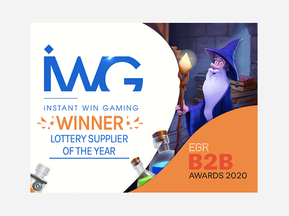 IWG crowned best lottery supplier at 2020 EGR B2B Awards